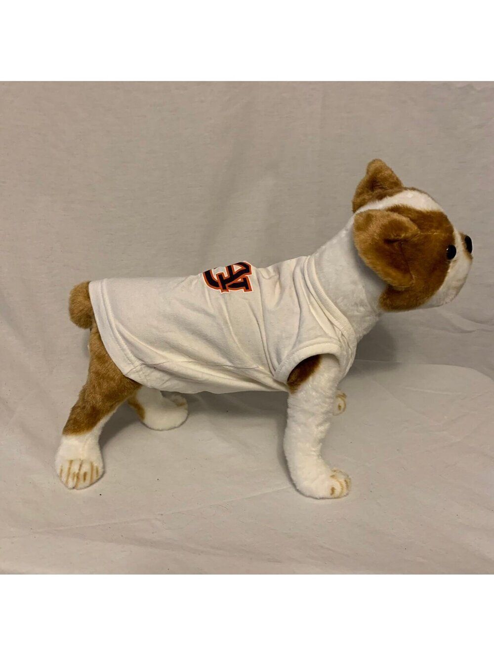 Auburn Tigers Logo White Doggie T-Shirt